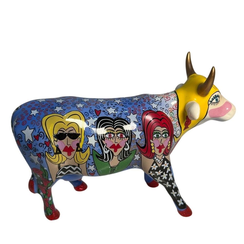 COW PARADE The Divas 2003 RETIRED Westland Vintage #7325 BOX Limited Edition